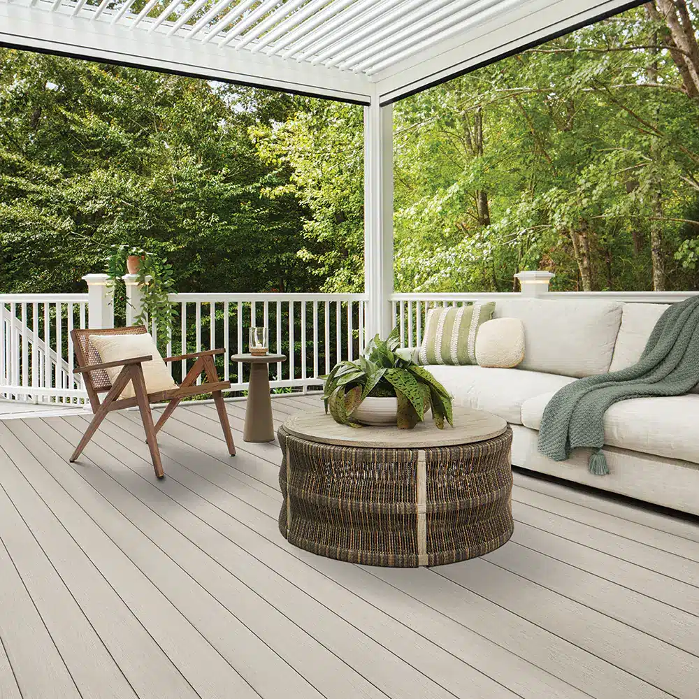 Harvest + Timber Gray Timbertech decking