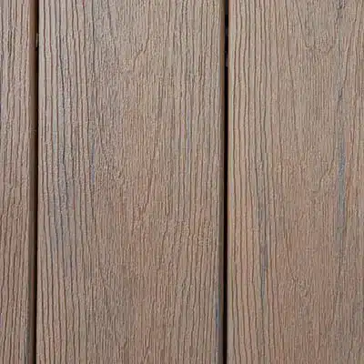 Deck boards with a realistic brown hue.