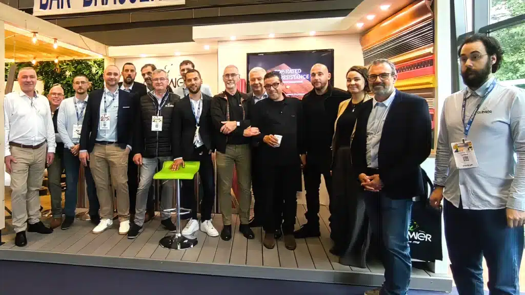 Guimier team at Carrefour International du Bois.